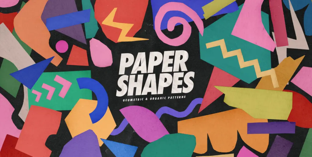 Paper Shapes Graphics - Image 1