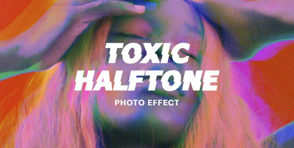 Toxic Halftone Effect Graphics - Image 2