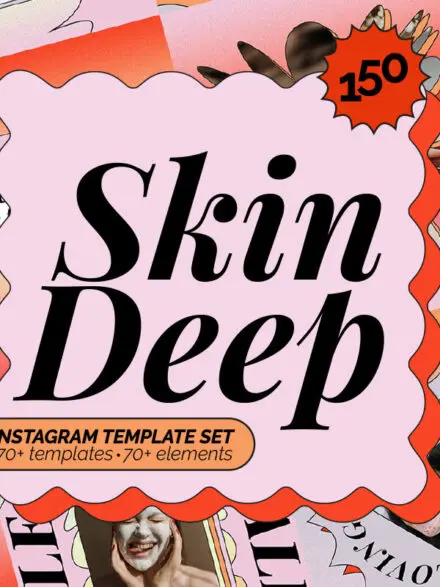 Skin Deep Instagram Templates Graphics - Image 4
