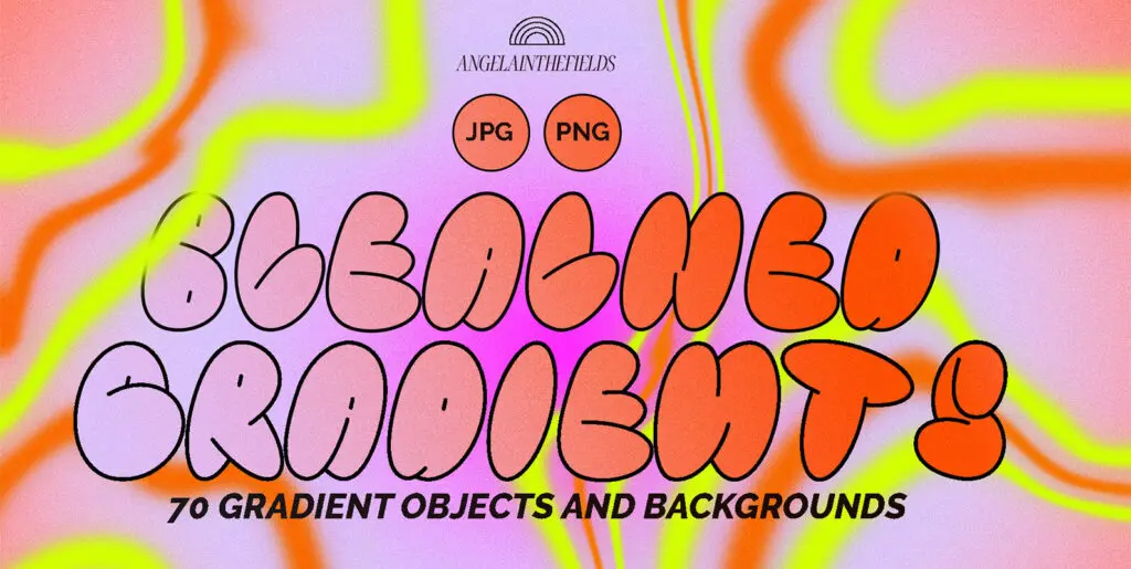 Bleached Gradient Set Graphics - Image 2