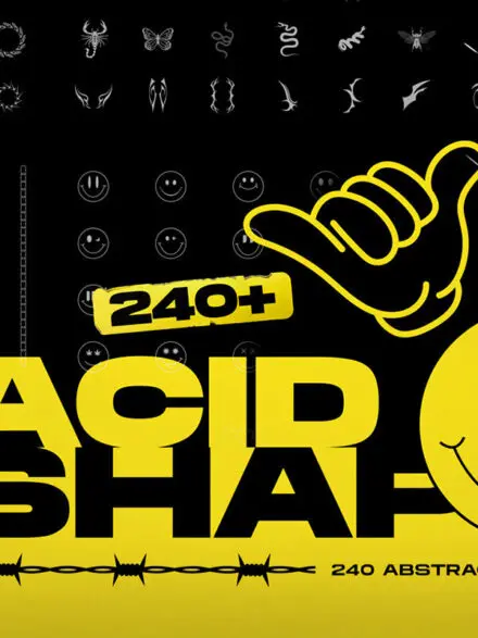 Acid Shapes Graphics - Image 4