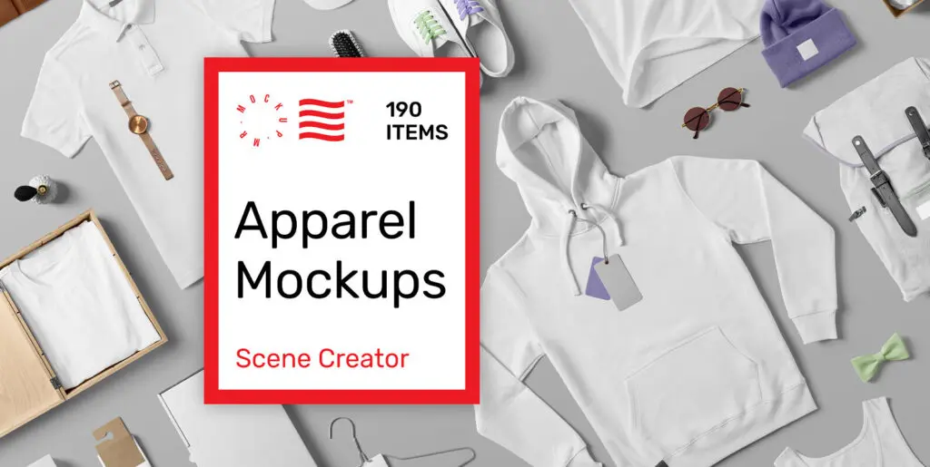 Apparel Mockups – Scene Creator Graphics - Image 1
