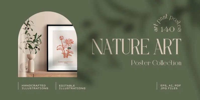 Nature Art Prints Posters Graphics - Image 1