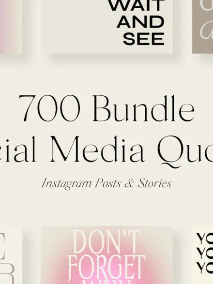 700 Bundle Instagram Quotes PS Graphics - Image 10