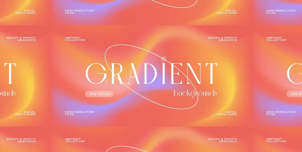 Grainy and Smooth Gradient Textures Pack Graphics - Image 2