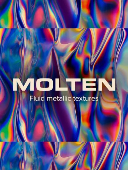 Molten – Fluid Metallic Textures Graphics - Image 10