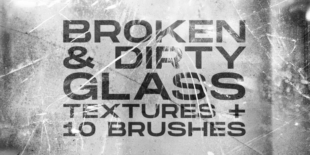 Broken and Dirty Glass Textures Graphics - Image 2