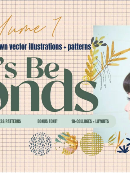 Let's Be Fronds Pattern Pack Graphics - Image 1