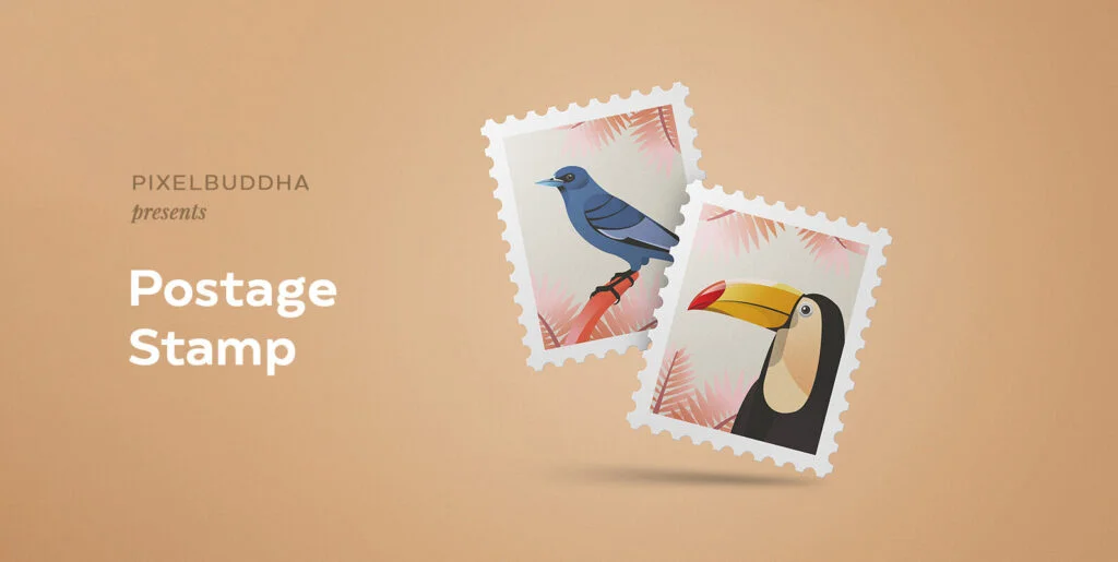 Postage Stamp Mockups Graphics - Image 2