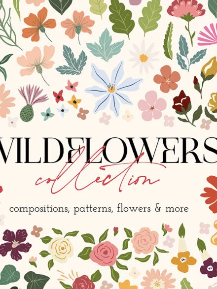 Wildflowers Collection Graphics - Image 11