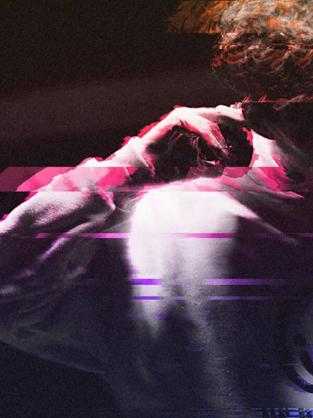 Gradient Glitch Photo Effect Graphics - Image 9