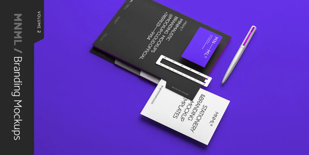 MNML Stationery Branding Mockups Vol. 2 Graphics - Image 1