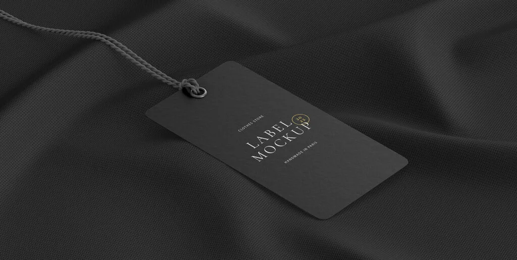 Label Tag Mockup Scenes Graphics - Image 1