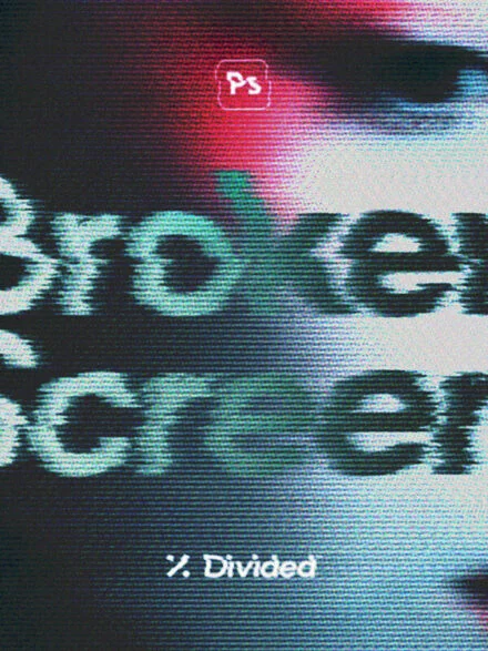 Broken Screen Glitch Effect Graphics - Image 9