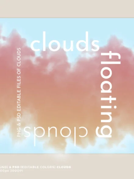 Floating Colorful Clouds Graphics - Image 12