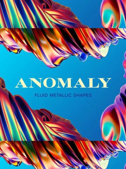 Anomaly – Fluid Metallic Shapes Graphics - Image 6