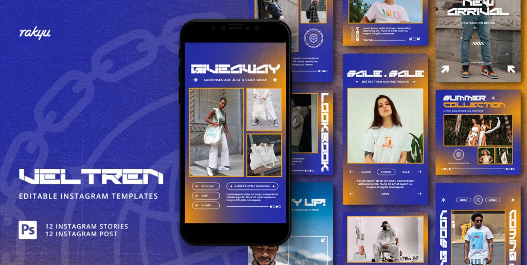 Veltren – Instagram Template Graphics - Image 2