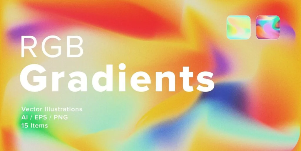 RGB Gradients Graphics - Image 1