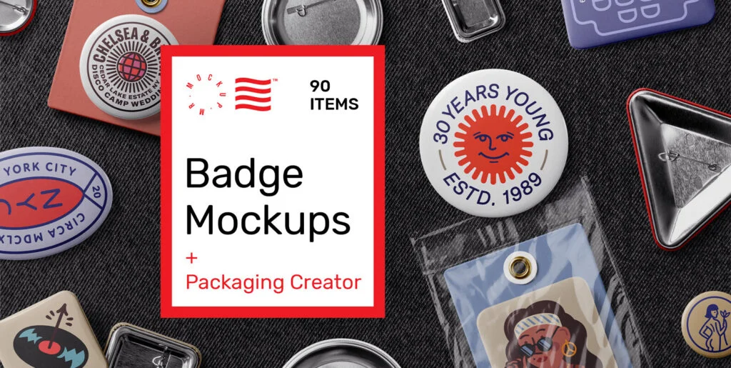 Badge Mockups – Packaging Creator Graphics - Image 1