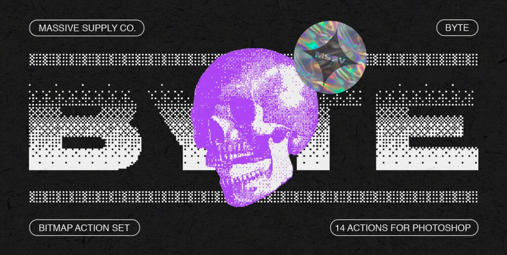 BYTE – Bitmap Actions for Photoshop Graphics - Image 2