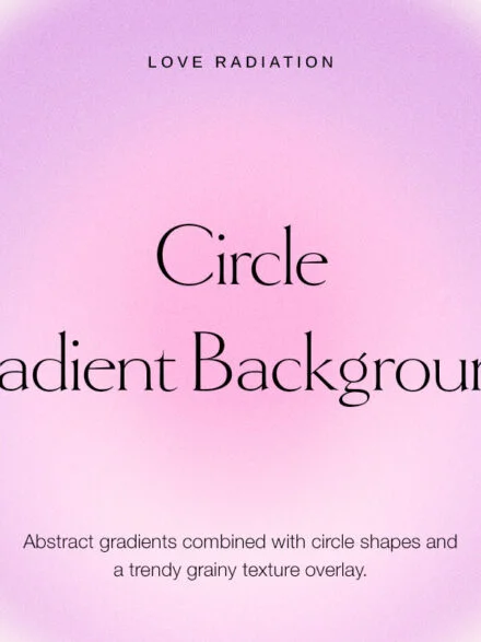 Circle Abstract Bright Grainy Gradient Backgrounds PSD Graphics - Image 11