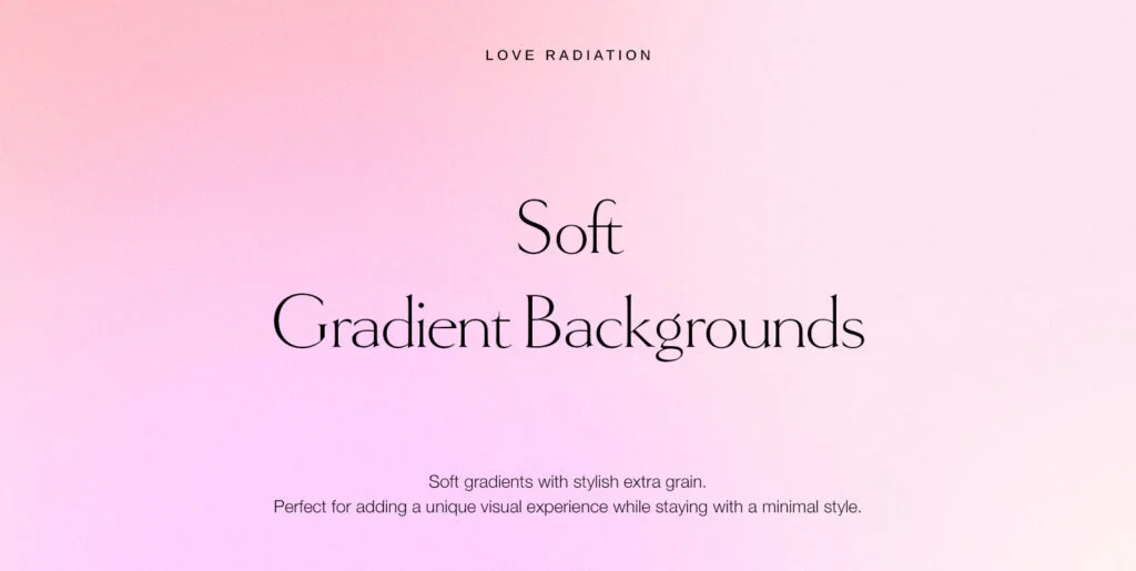 Soft Abstract Pastel Grainy Gradient Backgrounds PSD Graphics - Image 1