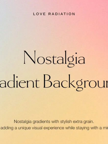 Nostalgia Abstract Pastel Grainy Gradient Backgrounds PSD Graphics - Image 4