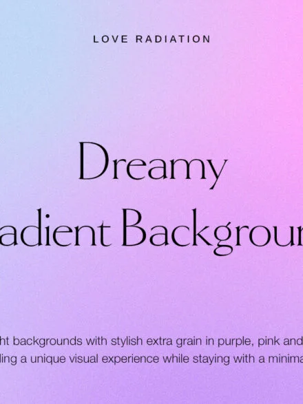 Dreamy Abstract Purple Grainy Gradient Backgrounds Graphics - Image 2