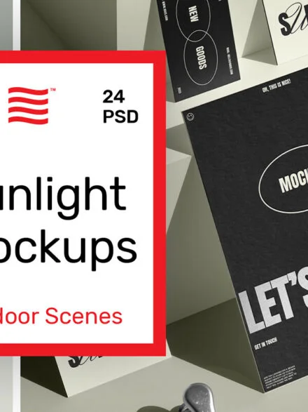 Sunlight Branding Mockups – Outdoor Scenes Graphics - Image 2