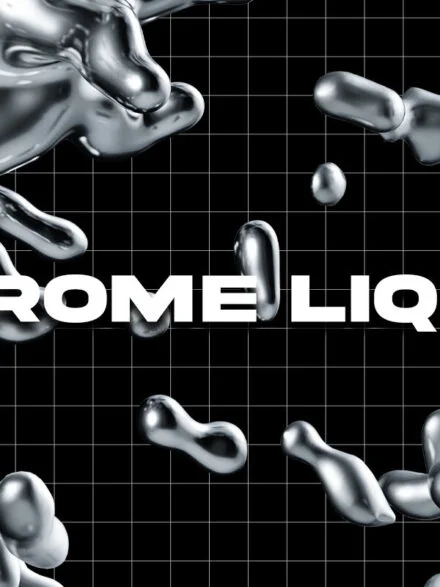 Chrome Liquid – 3D Shapes Graphics - Image 10