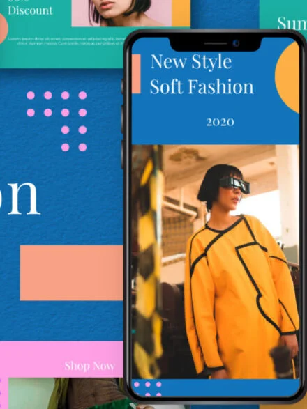 Soft Fashion Social Media Template Graphics - Image 1