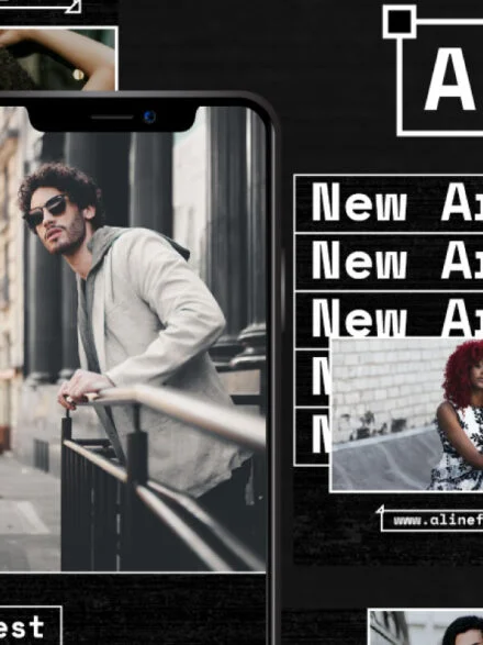 Aline Story & Feed Instagram Template Graphics - Image 8