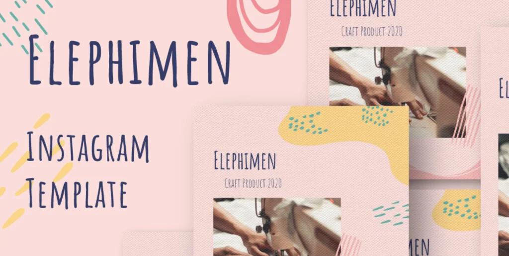 Elephimen Story & Feed Instagram Template Graphics - Image 2
