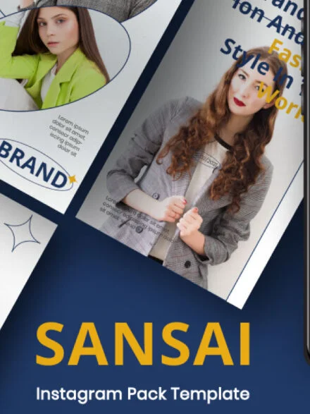SANSAI Instagram Template Graphics - Image 2