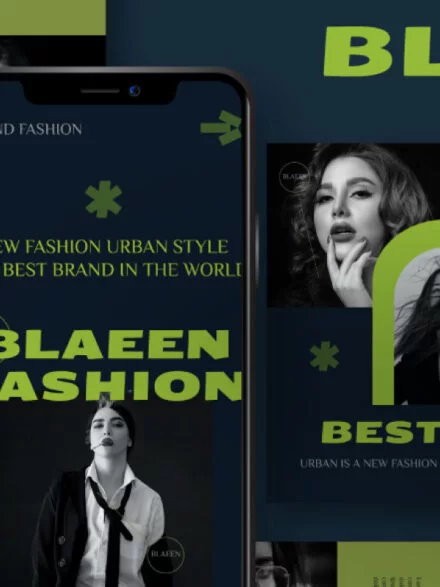 BLAEEN – Brand Instagram Template Graphics - Image 1