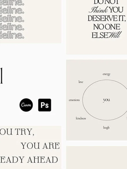 Instagram Inspirational Quotes Templates Graphics - Image 10