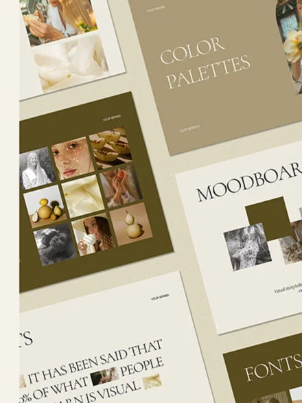 Brand Board Presentation Templates – CANVA PS Graphics - Image 2