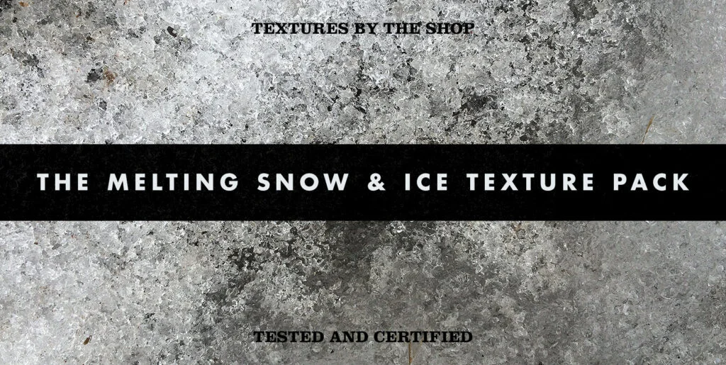 The melting snow & ice texture pack Graphics - Image 1