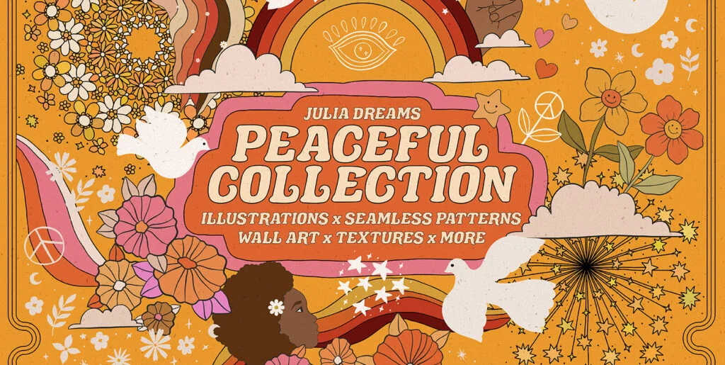 Peaceful Collection Graphics - Image 1