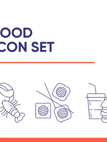 Food and Drinks Icon Set Graphics - Image 5