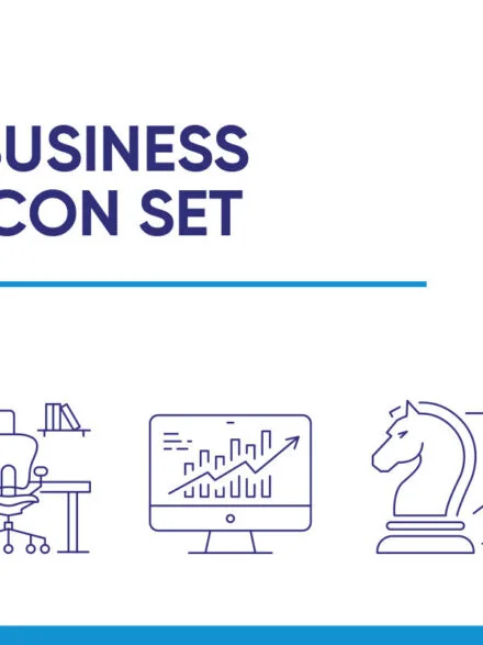 Modern Business Icon Set Graphics - Image 3