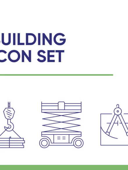 Building and Construction Icon Set Graphics - Image 12