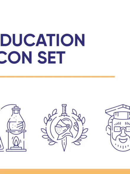 Education and Science Icon Set Graphics - Image 7