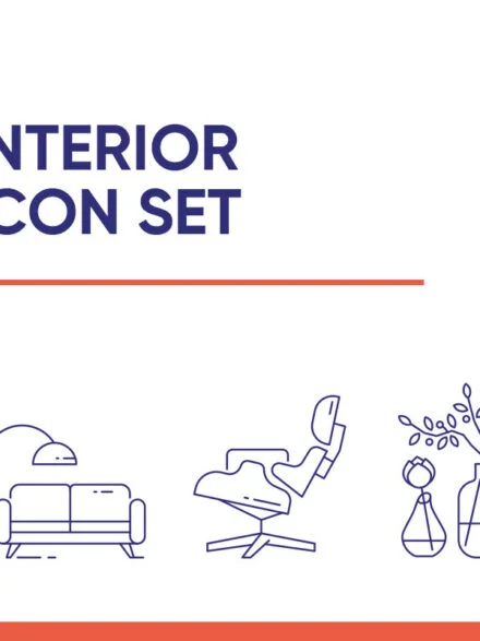 Interior Design Icon Set Graphics - Image 9