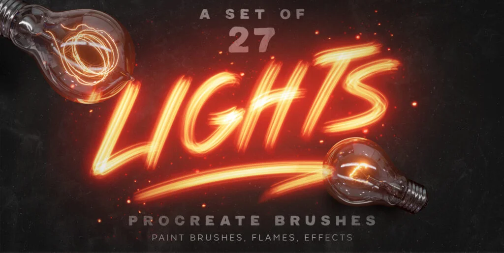 Lights Procreate Brushes Graphics - Image 2