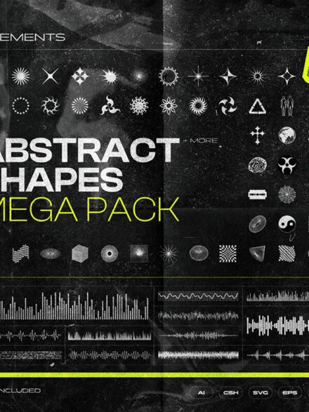 Abstract Shapes MEGA PACK Graphics - Image 8