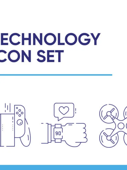 Technology Icon Set Graphics - Image 4