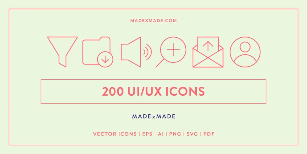 UI & UX Line Icons Graphics - Image 2
