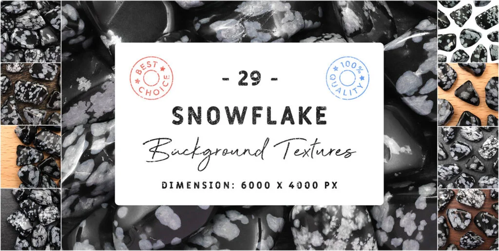 29 Snowflake Background Textures Graphics - Image 2
