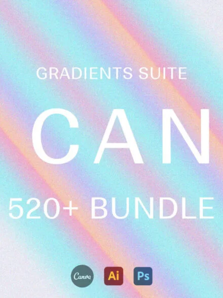 LA Candy Gradients & Shapes Graphics - Image 3
